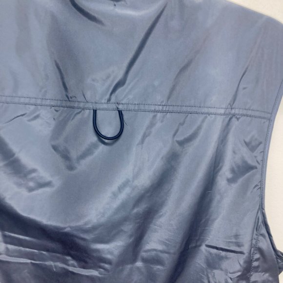 TailorByrd collection blue sleeveless fleece lined vest M - Picture 10 of 11